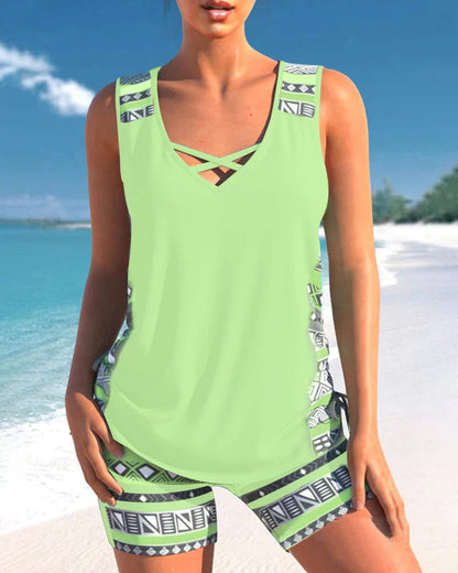 Noemi | Trendy Tankini Badeanzug