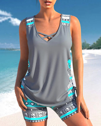 Noemi | Trendy Tankini Badeanzug