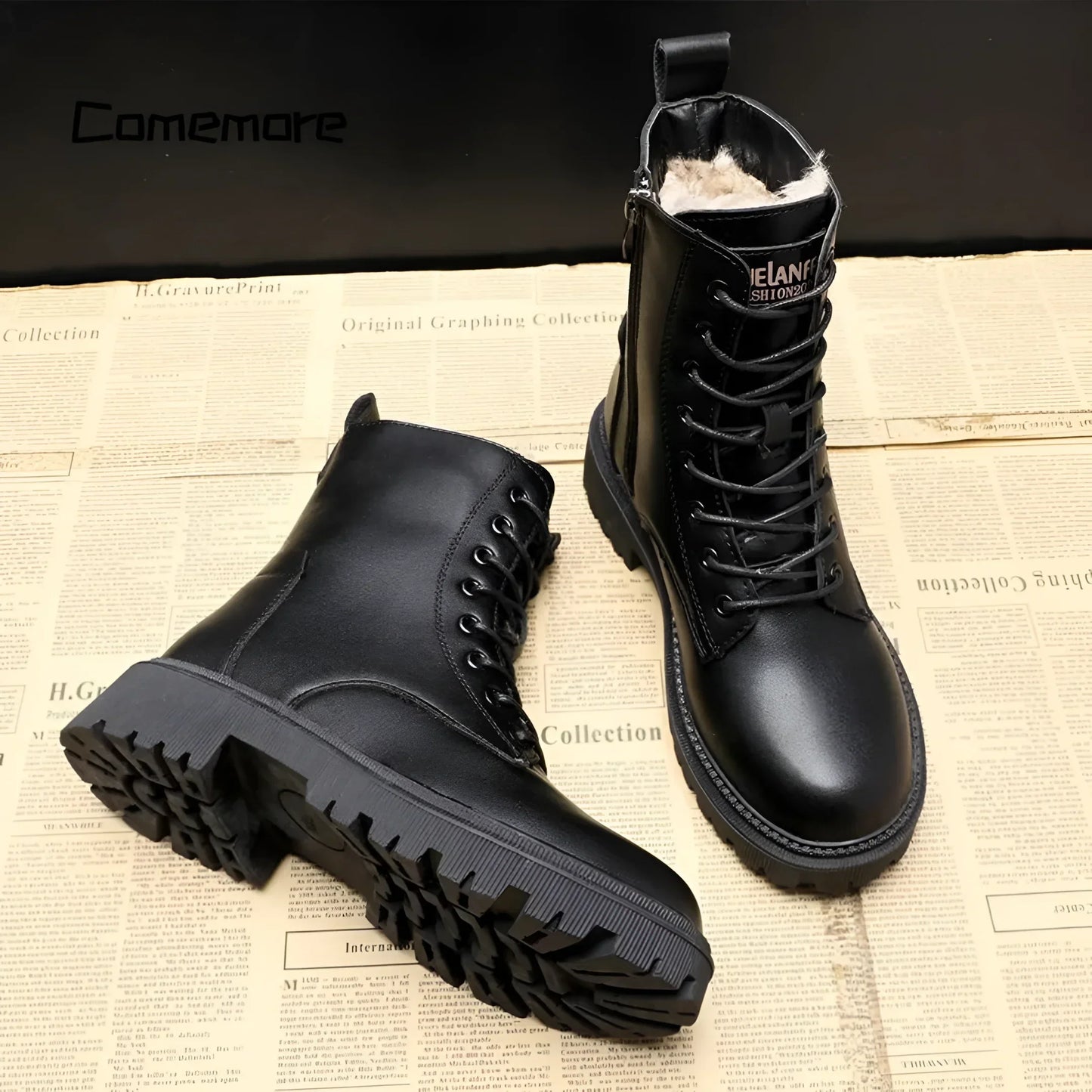 Élodie – Bottes en cuir imperméables ultimes