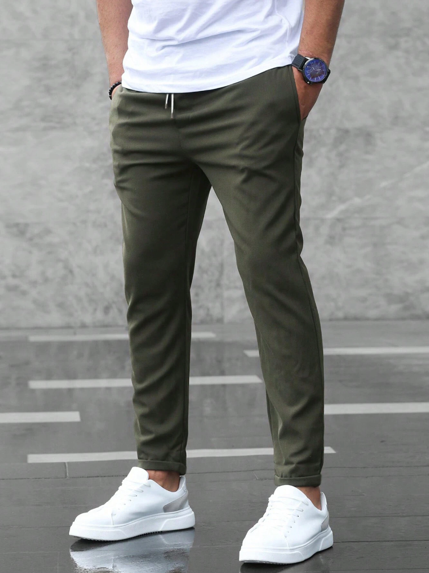 Anton™ - Cropped drawstring pants