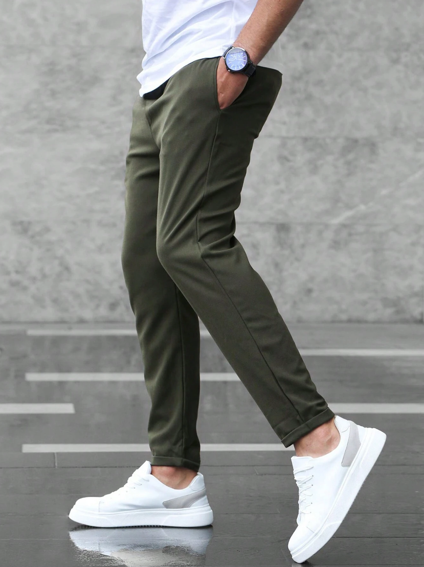 Anton™ - Cropped drawstring pants