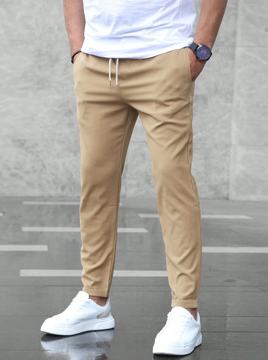 Anton™ - Cropped drawstring pants