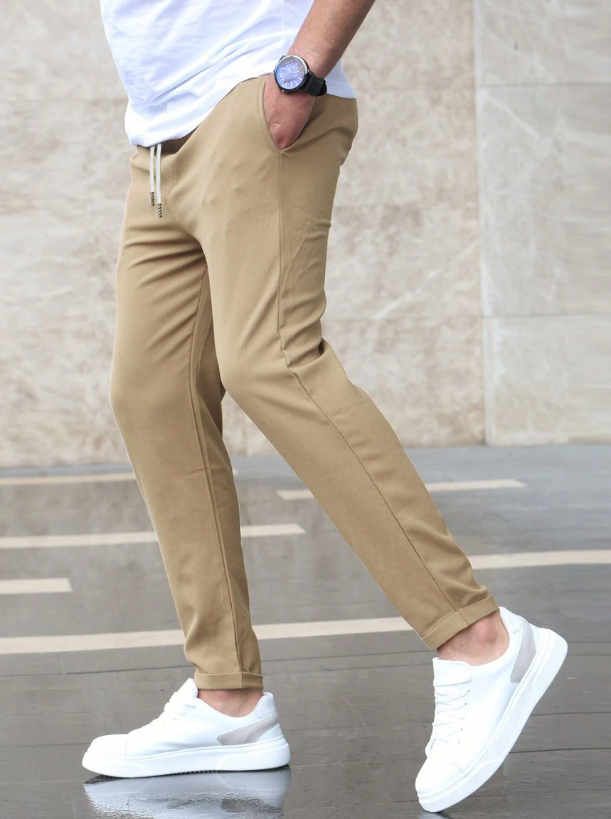 Anton™ - Cropped drawstring pants