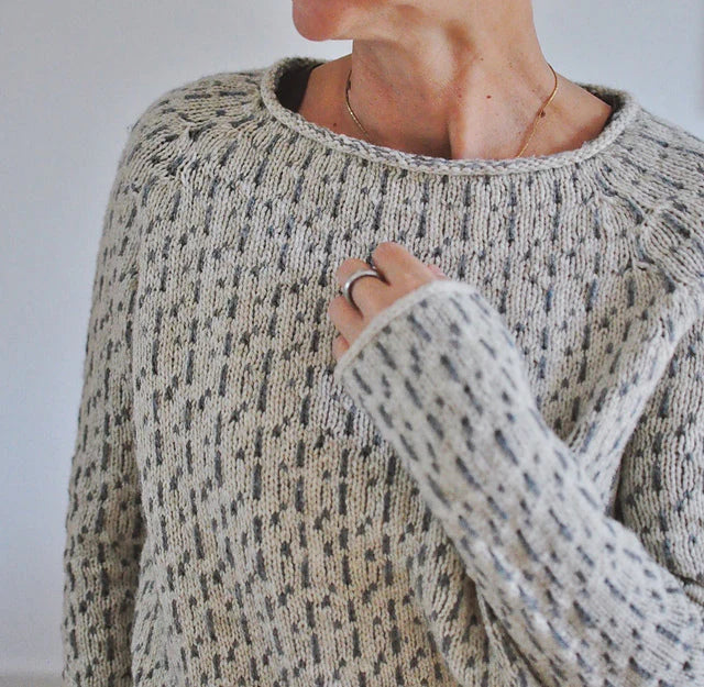 Louise – Pull gouttelette vintage