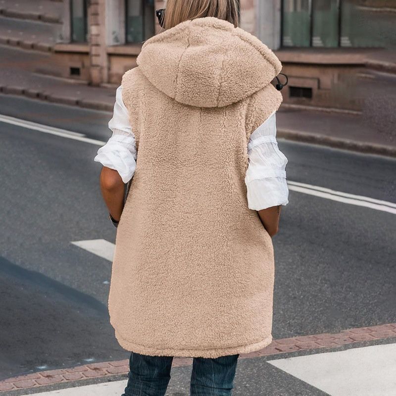 AYLA | Gilet Matelassé Réversible avec Doublure Sherpa